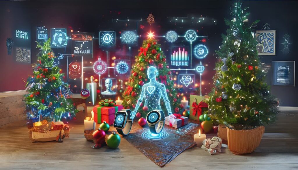 Day 1 of #12daysofChristmas: AI in the Christmas Spirit